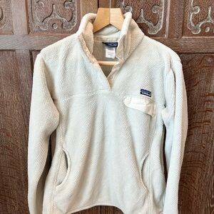 Patagonia Cream Fleece Pullover